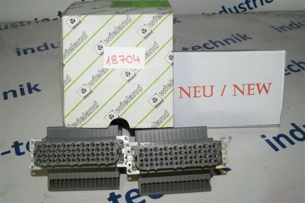 2 X Wieland 73.105.6453.0 Klemmenadapter 7310564530