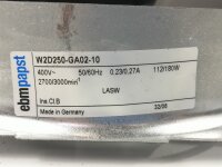 ebmpapst W2D250-GA02-10 Lüfter Axiallüfter...
