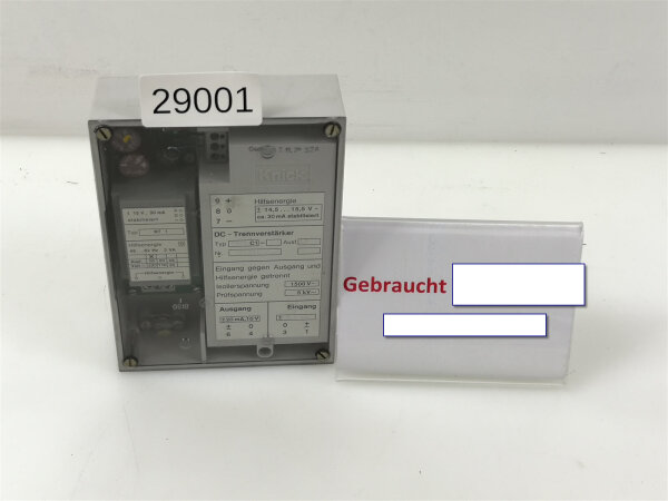 knick DC Trennverstärker 7913 C1