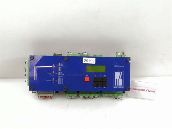 KOCH-AUFZÜGE MICONTROL 4000 E-SIKR-20 Steuerung