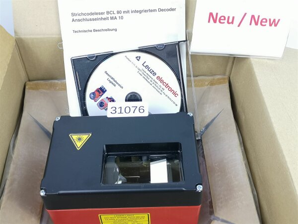 Leuze BCL 80 SN2 100 Barcodescanner Scanner Sensor BCL80SN2100