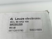 Leuze BCL 80 SN2 100 Barcodescanner Scanner Sensor...