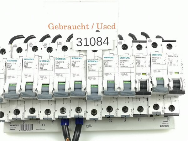 Siemens 5SL6132-6 MCB B32 Leistungsschutzschalter  5sy41  Komplett