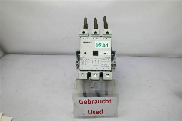 SIEMENS SCHÜTZ CONTACTOR 3TF5044-0AU0 3TF50440AU0