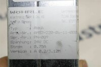WÖHRLE ANKA AMS2-220-06-11-000 Textanzeige AMS22200611000