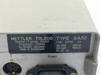 METTLER GA50 Controller Interface