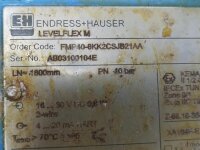 Endress + Hauser LEVELFLEX M FMP40-8KK2CSJB21AA Füllstandssensor Füllstand-Radar