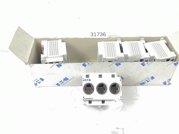 5 STÜCK ALS SET pro Packung! EATON FCFBD02DI-3 Sicherungs-Sockel 148810