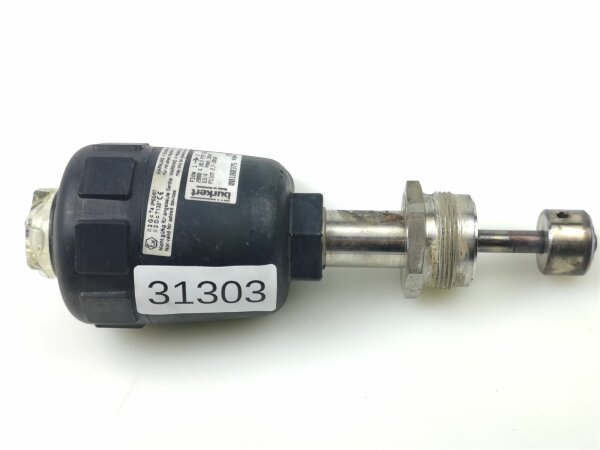 Bürkert 2002 A 20,0 PTFE VA Kolbensteuerventil Ventil 00180375