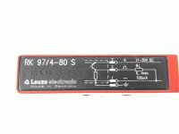Leuze electronic RK 97/4-80 S Lichtschranke Sensor...