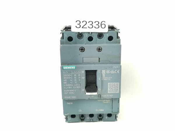 Siemens 3VA1112-5ED36-0AA0 Leistungsschalter