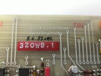 Dieck-Elektronik 320W9.1 Karte Platin