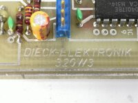 DIECK-ELEKTRONIK 320W3 Steuerkarte