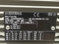 Siemens 4 KW  3000 min  B3  1LE10011BA222AB4-Z Elektromotor