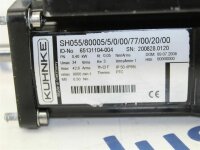 KUHNKE SH055/80005/5/0/00/77/00/20/00 SERVOMOTOR SH055 80005
