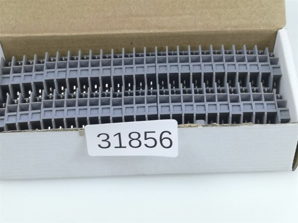 50x Stück SET! ABB entrelec 1SNA110435R1600 Reihenklemme 011043516