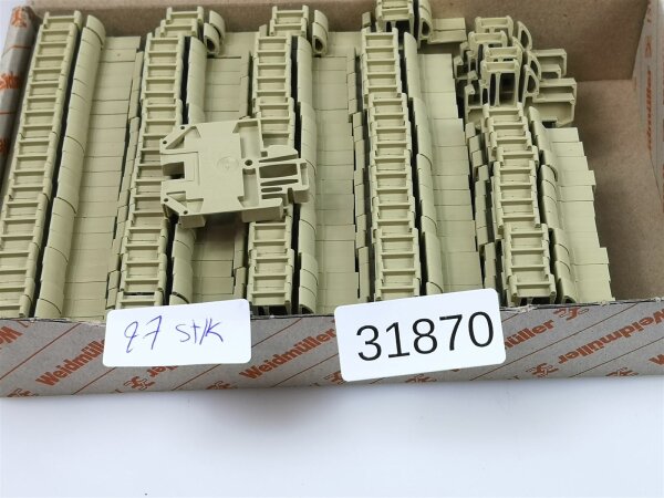 97 STÜCKE ALS SET ! Weidmüller SAK 2.5 Reihenklemme 0279660000