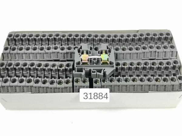 50 x Stück wieland WK 16/U Durchgangsklemme