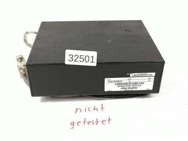 Allen Bradley 2706-PCNETP INVIEW CNET CONTROLNET COMMUNICATION MODULE FOR 2706-P22R