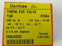 Danfoss Expansionsventil R134a TUB6 N Löt 6x12mm...