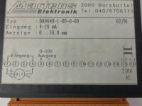 Martens Elektronik DA9648-1-00-0-00 Economy Panelmeter...
