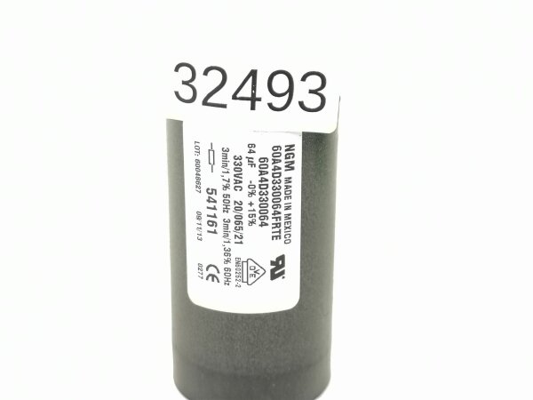 NGM 60A4D330064FRTE  Kondensator 60A4D330064  AnlaufKondensator MotorKondensator 64µF  Startkondensator  64uf