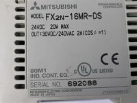 MITSUBISHI FX2N-16MR-DS Programmable Controller 24VDC 20W...