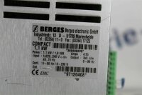 BERGES COMPACT Frequenzumrichter 1,1 kW  top zustand  working 100%