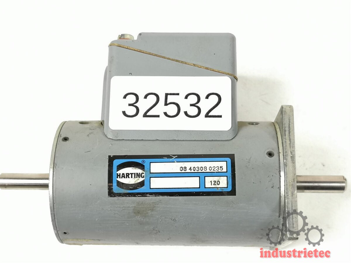 HARTING 08 40308 0235 MOTOR 08403080235 - Industrie Ersatzteile & Aut
