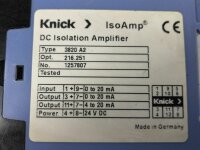 Knick 3820 A2 DC Isolation Amplifier
