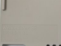 50 STÜCKE Weidmüller IIK 1.5N 3L  Reihenklemme Durchgangsklemme 1801840000