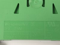 100 STÜCKE Weidmüller IPE 1.5N 1,5mm² Reihenklemme Durchgangsklemme 1792560000