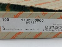 88 STÜCKE Weidmüller IPE 1.5N 1,5mm² Reihenklemme Durchgangsklemme 1792560000