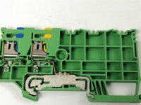 25 STÜCKE Weidmüller IEK 1.5N 3L PE 1,5mm² Reihenklemme Durchgangsklemme 1801800000