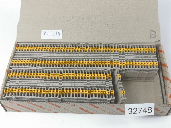 85 STÜCKE Weidmüller IDU 1.5N 1,5mm² Reihenklemme Durchgangsklemme 1792540000