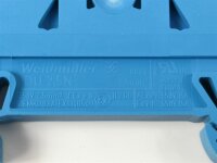 88 STÜCKE Weidmüller IDU 2.5N BL 2,5mm² 1812910000 Reihenklemme Durchgangsklemme