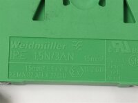 75 STÜCKE Weidmüller IPE 1.5N/3AN 1,5mm² Reihenklemme Durchgangsklemme 1792590000