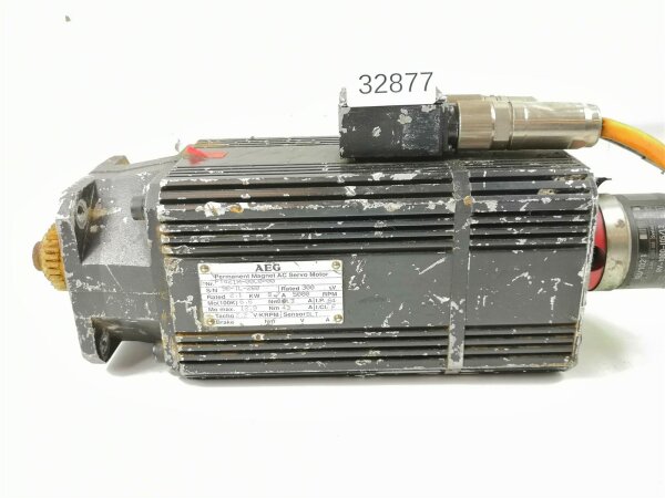 AEG FT421M-00C0-00 Permanent Magnet AC Servomotor FT421M00C000