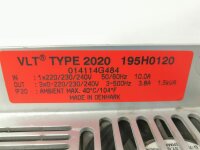 Danfoss VLT TYPE 2020 195H0120 Frequenzumrichter 1,5 kVA