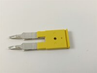 56 STÜCKE Weidmüller ZQV 4/2 GE Querverbinder 1608950000 Gelb