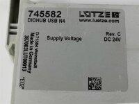 LÜTZE DIOHUB USB N4 Supply Voltage 745582