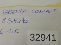 8 STÜCKE Phoenix Contact E-UK Endhalter...