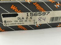 84 STÜCKE Weidmüller DLA 2.5 Reihenklemme...