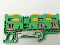 57 STÜCKE Weidmüller IPE2,5N/3AN 2,5mm² Reihenklemme Durchgangsklemme Grün