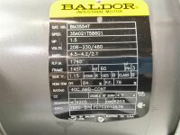 Baldor BM3554T Bremsmotor Industrial Motor Gearbox