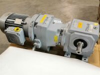 STÖBER 1,1 KW 127 min K21R 90 S4 Getriebemotor K21R90S4 Gearbox