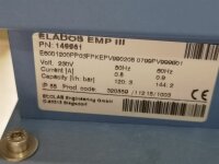 ELADOS EMP III E6001200PP03FPKEP Membran-Dosierpumpe Metering Station on Console