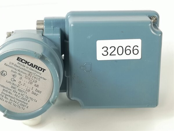 ECKARDT 6983 511 I-P Stellungsregler I-P Stellumformer 326210