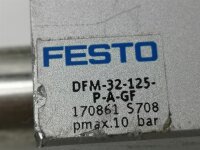 FESTO DFM-32-125-P-A-GF Führungszylinder Zylinder...