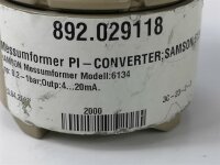 SAMSON 6134-0301022100000.04 Meßumformer PI-Converter 892.029118